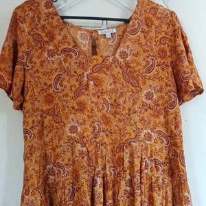 Summer‎ dress Medium Short Flowy From  Patrons of Peace